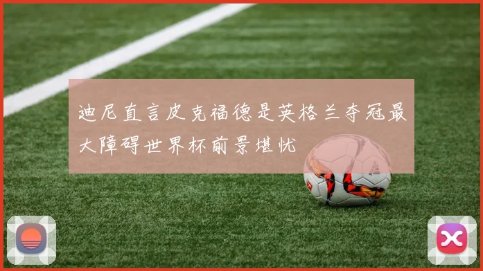 迪尼直言皮克福德是英格兰夺冠最大障碍世界杯前景堪忧