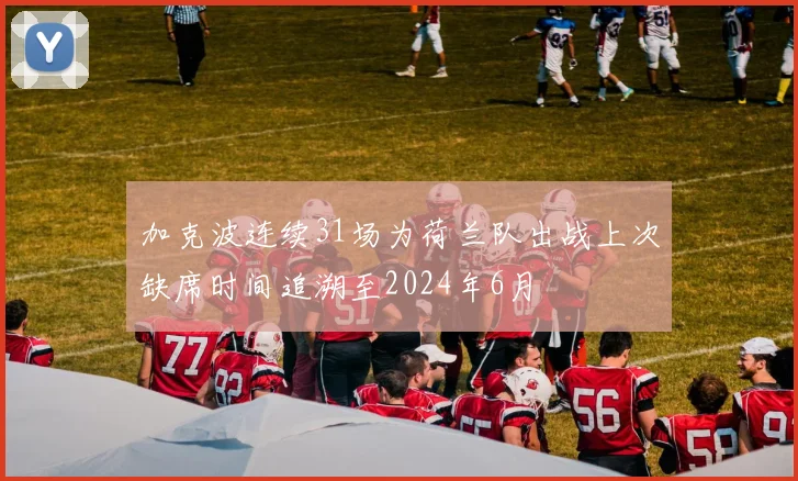 加克波连续31场为荷兰队出战上次缺席时间追溯至2024年6月
