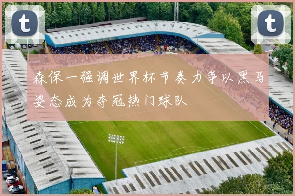 森保一强调世界杯节奏力争以黑马姿态成为夺冠热门球队